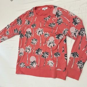 WESC Pink Palm Tree Men's Crewneck